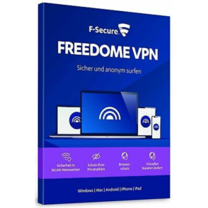 F Secure FREEDOME VPN - 3 года / 5 устройств (подписка)