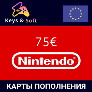 ✅Nintendo🔥Gift Card -    75 € 🇪🇺 (EU) Без комиссии
