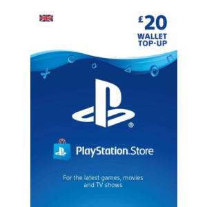 Playstation Network PSN £20 (UK) - без комиссии