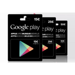 Google Play Gift Card (ТОЛЬКО ЕВРОПА) 15 - 50