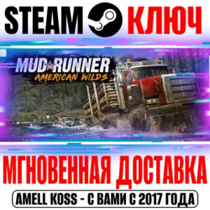 Spintires: MudRunner American Wilds Edition Steam Ключ