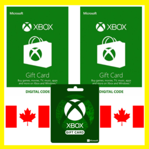 ⭐️ВСЕ КАРТЫ⭐🇨🇦Xbox Live Gift Card 15-200 CAD (Канада)