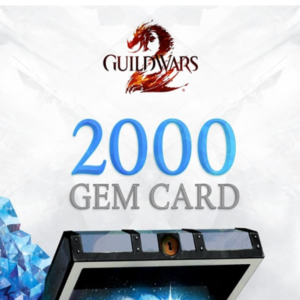 GUILD WARS 2 2000 GEMS CARD ✅GLOBAL КЛЮЧ