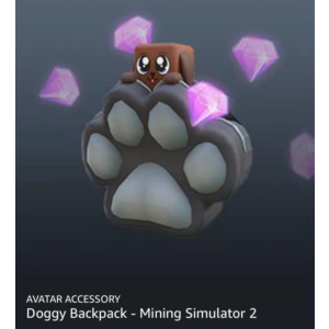 🐶 Roblox Doggy Backpack - Mining Simulator 2 🔑 Ключ