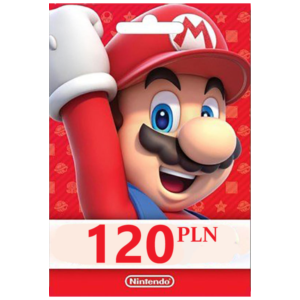 🎁 КАРТА ОПЛАТЫ NINTENDO ESHOP — 120 PLN [PL] | ПОЛЬША