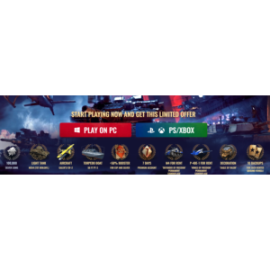 👍XBOX|PC|PS👍Старт Набор США(7 дн прем+танк+др)