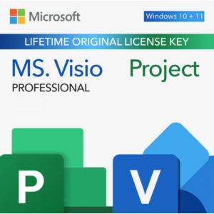 🔵MICROSOFT VISIO / PROJECT 2019 - 2024 PRO 💯 ГАРАНТИЯ