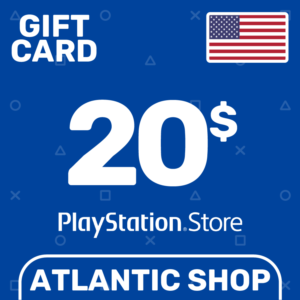 ⭐️Карта Пополнения PSN 20$ (USD) США