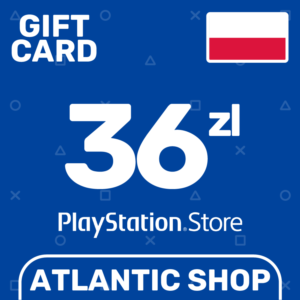 ⭐️Карта Пополнения PSN 36 Злотых (PLN) Польша
