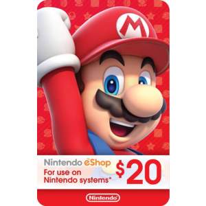Подарочная карта Nintendo eShop 🎁 20$ 🇺🇸 США 🔑