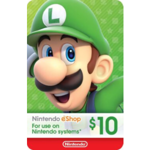 Подарочная карта Nintendo eShop 🎁 10$ 🇺🇸 США 🔑