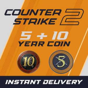 10 LEVEL STEAM | 5+10 YEARS TOKEN CS2 | GUARANTEED