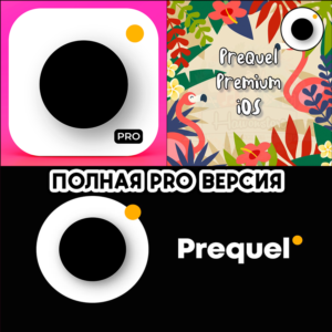 📷Prequel Редактор Фото и Видео PRO iPhone ios AppStore