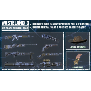 Wasteland 3 - Colorado Survival Gear DLC Steam CD KeY
