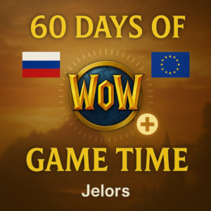 (Ru/Eu) WOW тайм карта 60 дн +Classic (USDT 0% fee)