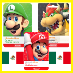 ⭐️ВСЕ КАРТЫ⭐🇲🇽Nintendo eShop Gift Card 200-2000 MXN