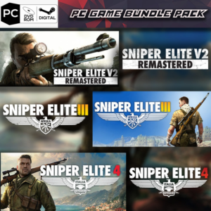 ⭐️ Sniper Elite 1 + 2 + 3 + 4 [DLC][Remastered][Steam]