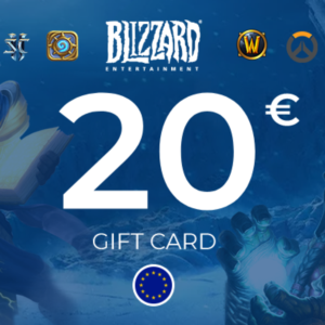 ✅ 20 EUR Blizzard Gift Card [EU] (Official 🔑 KEY)