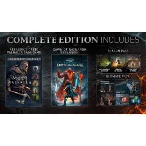 Assassin´s Creed Valhalla Complete Edition UBI KEY EU