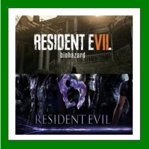 ✅RESIDENT EVIL 7 + RESIDENT EVIL 6✔️Steam⭐+ 25 игр🎁