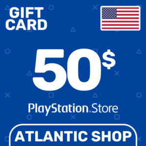 ⭐️Карта Пополнения PSN 50$ (USD) США