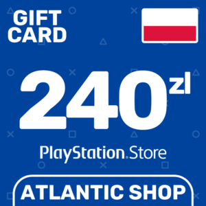 ⭐️Карта Пополнения PSN 240 Злотых (PLN) Польша