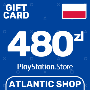 ⭐️Карта Пополнения PSN 480 Злотых (PLN) Польша