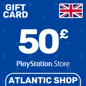⭐️Карта Пополнения PSN 50 Фунтов (GBP) Великобритания