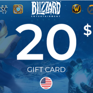✅ 20 USD Blizzard Gift Card [USA] (Official 🔑 KEY)