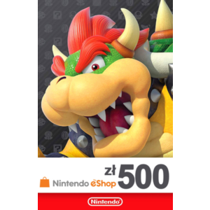 Nintendo eShop Store Poland: Карта оплаты 500 злотых