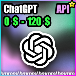 🔥 ChatGPT OpenAi GPT o1 API 0$ - 120$ API Кредиты 3.5