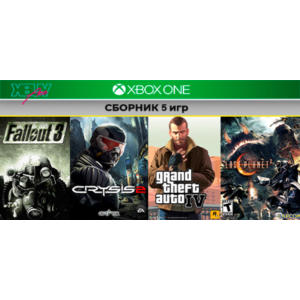 GTA 4 / Fallout 3 | СБОРНИК 5 игр | XBOX ONE и SeriesXS