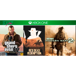 GTA 4 / RDR + 3 игры | XBOX ONE и Series XS | аренда