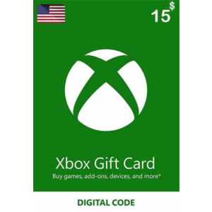🎁 Xbox Gift Card ✅ 15$🔑 (USA 🇺🇸) [No fees]