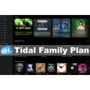 🔥Tidal HiFI Plus Family🔥1 Месяц🔥Личный аккаунт🔥