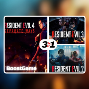 ・RESIDENT EVIL 4 REMAKE + SEPARATE WAYS + RE 3 + RE 2・
