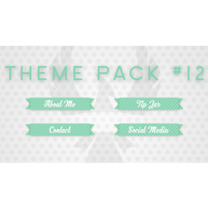 Коллекция 27 наборов кнопок для Twitch в формате PSD