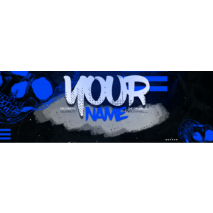 Psd-шаблон баннер (шапки) для Twitch Smile