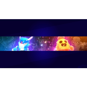 Brawl Stars: PSD шапки и фоны для Youtube Twitch