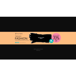 50 PSD шаблонов шапок для YouTube