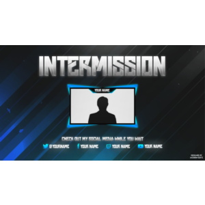 Заставки и оверлеи Twitch для Photoshop