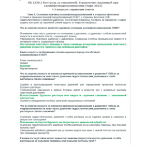 ПБ 1339.3 (февраль 2023)