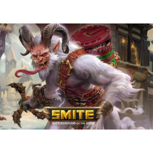 SMITE:  Cernunnos GOD + skin Krampus ( Region free )