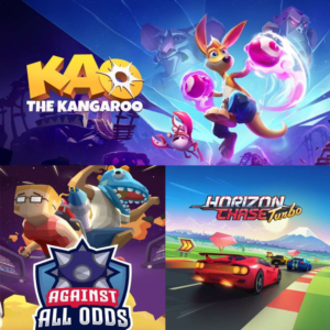 Horizon Chase Turbo Against All Odds Kao the Kangaroo