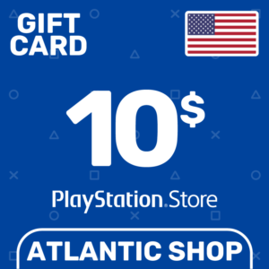 ⭐️Карта Пополнения PSN 10$ (USD) США