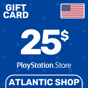 ⭐️Карта Пополнения PSN 25$ (USD) США
