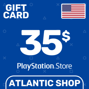 ⭐️Карта Пополнения PSN 35$ (USD) США
