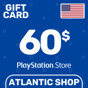 ⭐️Карта Пополнения PSN 60$ (USD) США