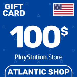 ⭐️Карта Пополнения PSN 100$ (USD) США