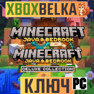 Minecraft: Java&Bedrock или Deluxe for PC Key GLOBAL US